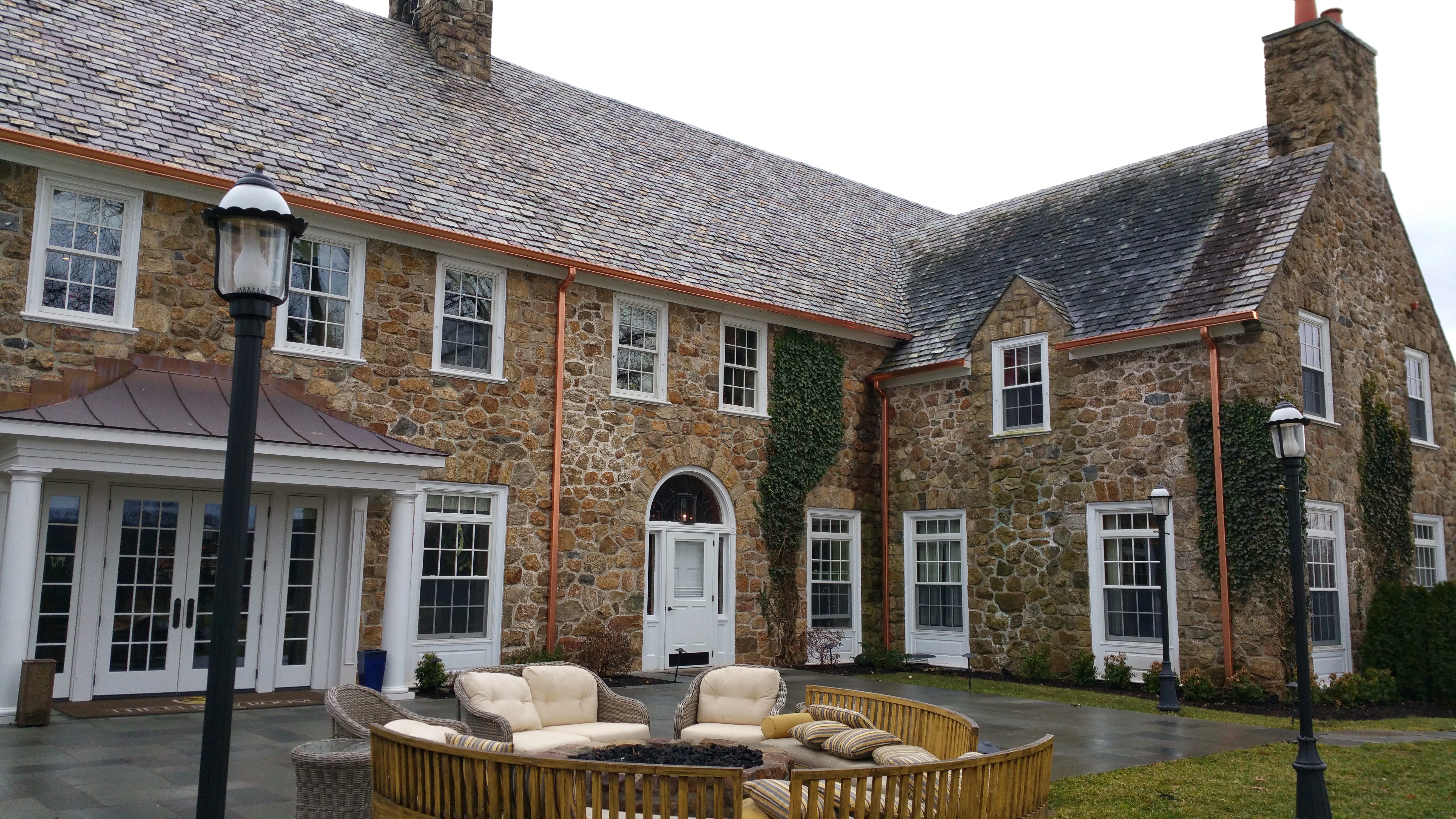 Beautiful home with professionally installed gutters