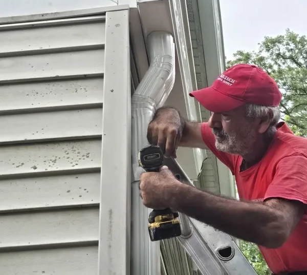 Walt White, dedicated team member with over 10 years at Tri State Gutters