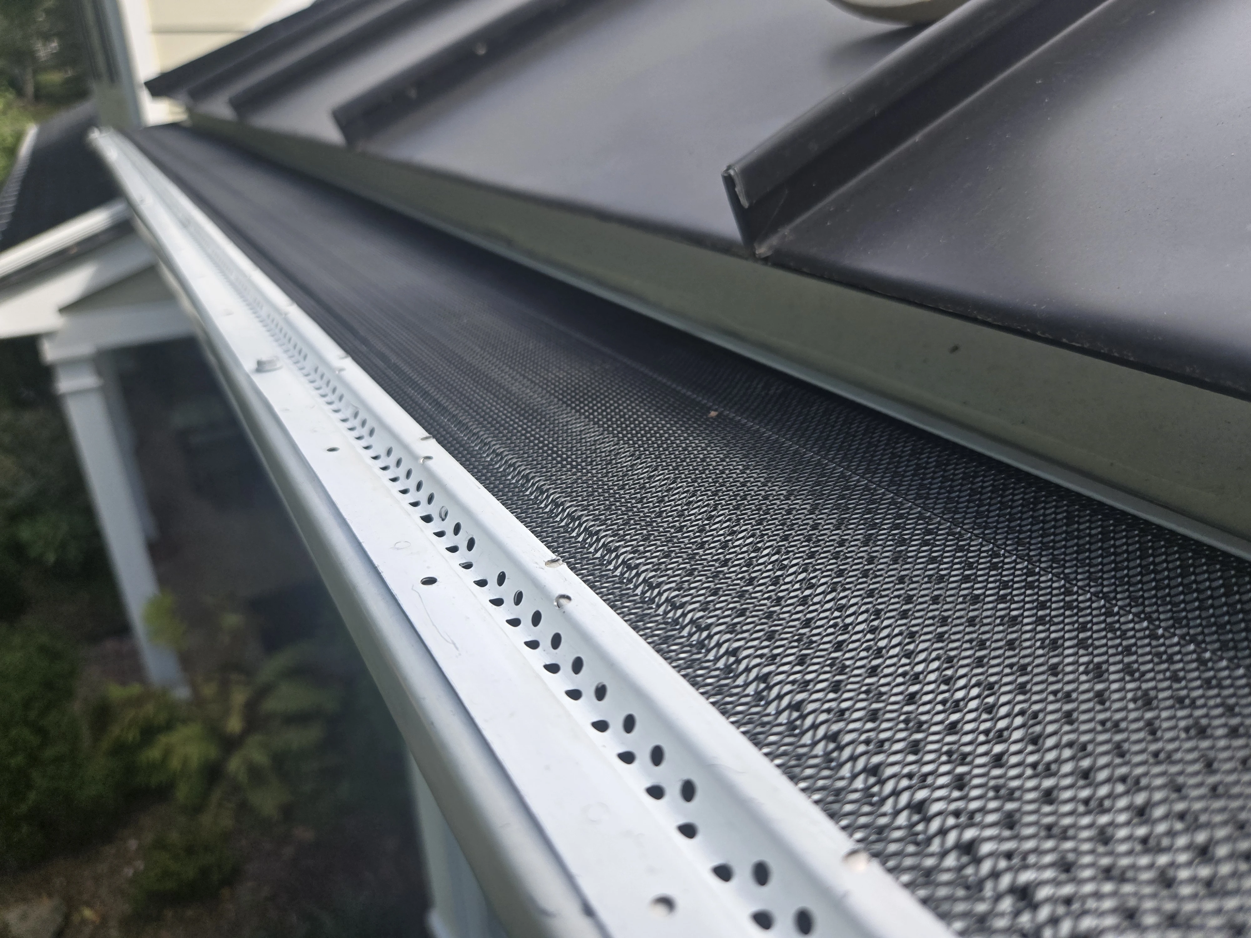 Active Mesh gutter guard