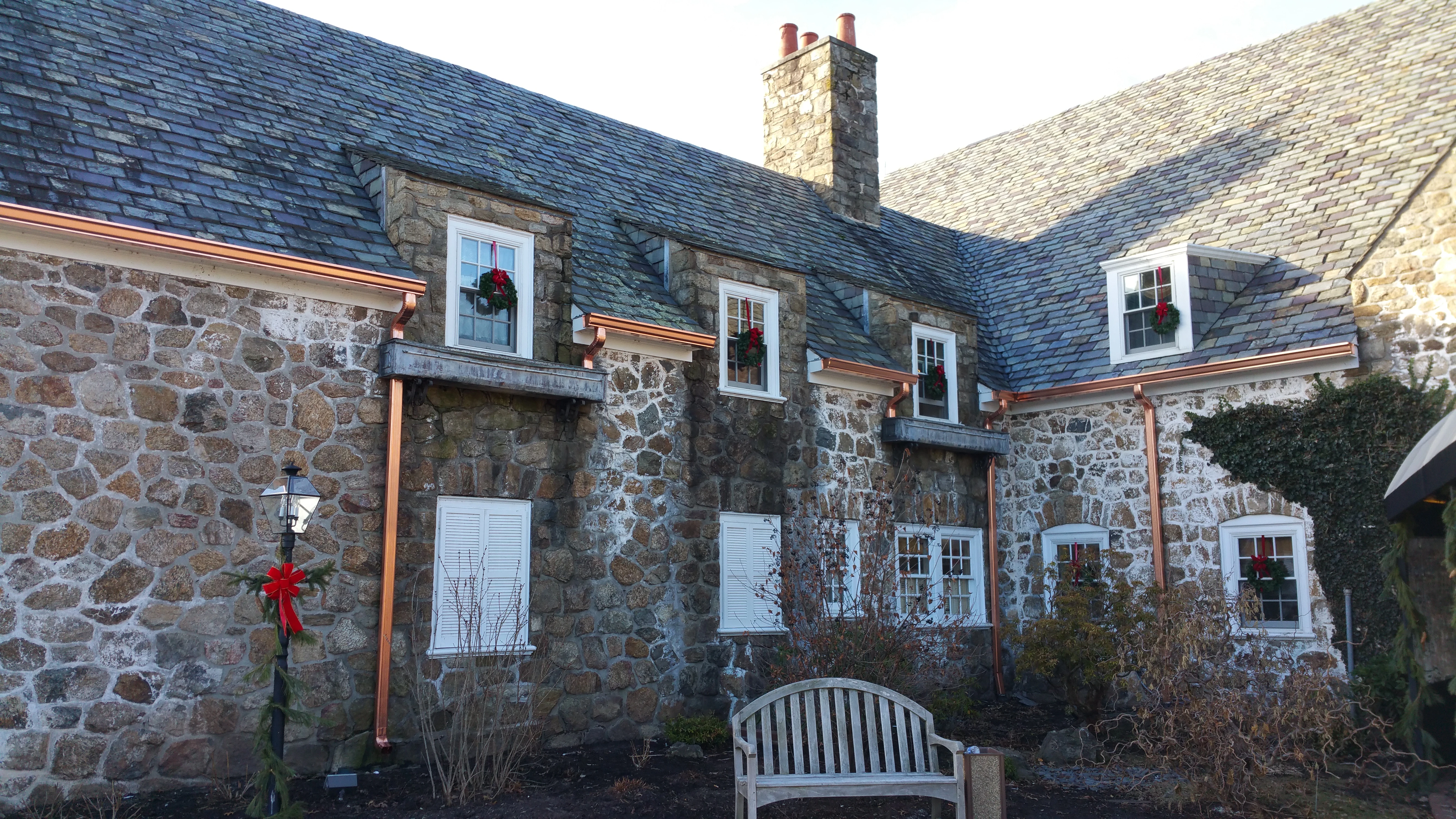 Copper Gutter Installation