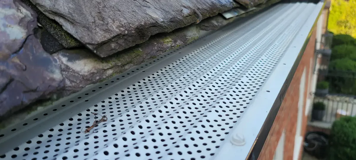 Rapid Drain gutter guard system