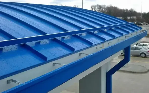 Fence style snow guards - Need: 300x200px image of fence-style snow guards